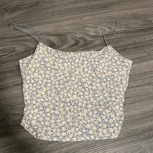 Spaghetti strap crop top